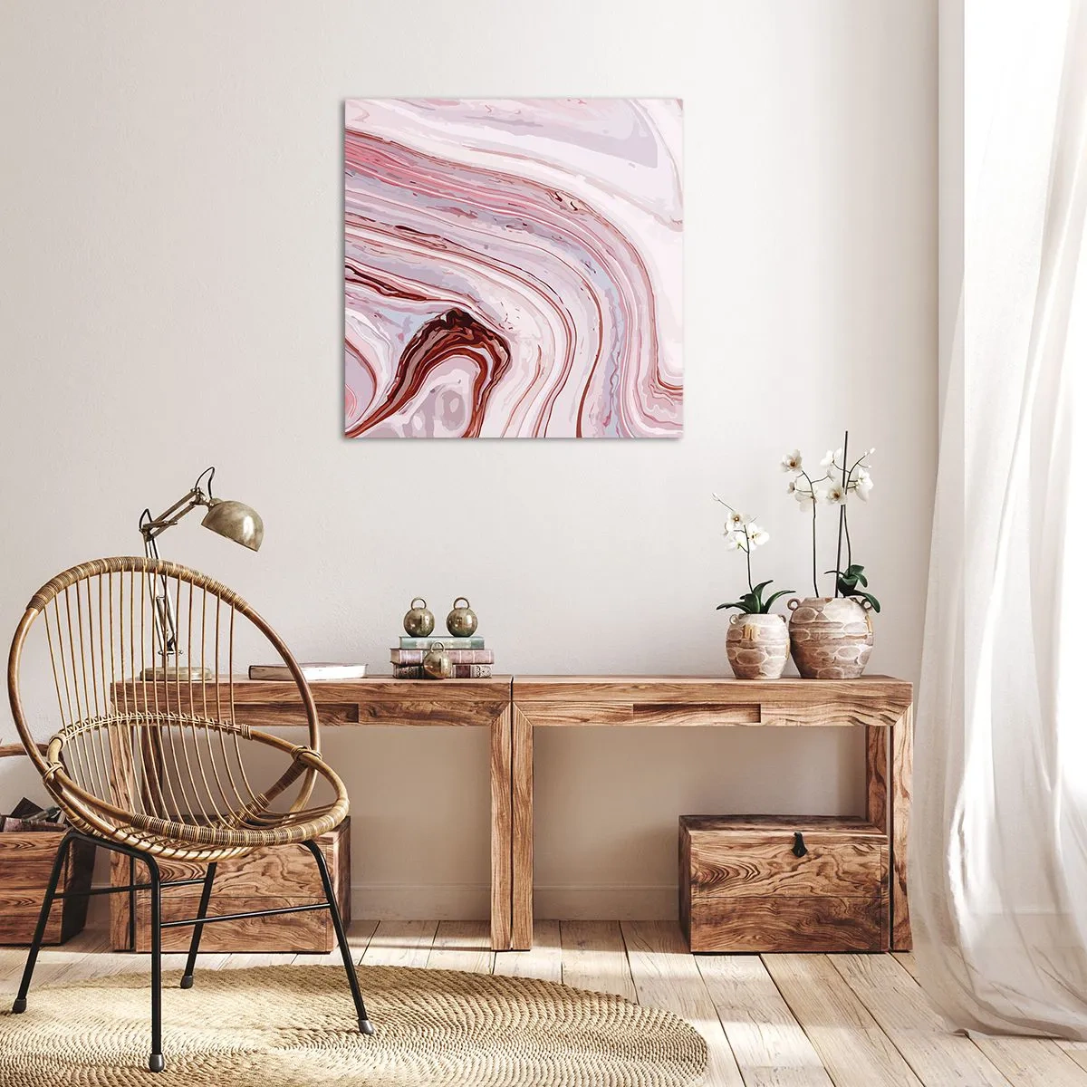 Quadro su tela - Stampe su Tela - Dritto, poi a destra in basso - 60x60 cm