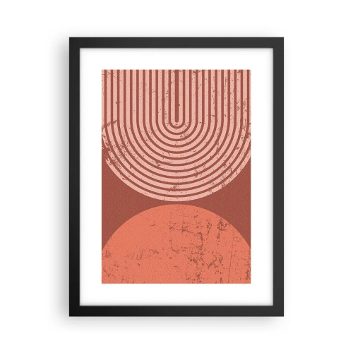 Poster in cornice nera - Rapporti stretti - 30x40 cm