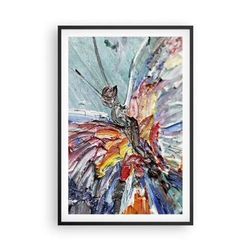 Poster in cornice nera - Dipinto dalla natura - 61x91 cm