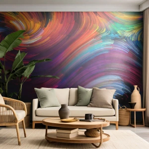 Fotomurale su misura Premium Canvas - L'inizio del nuovo mondo - Astrazione, Pezzo, Modello moderno