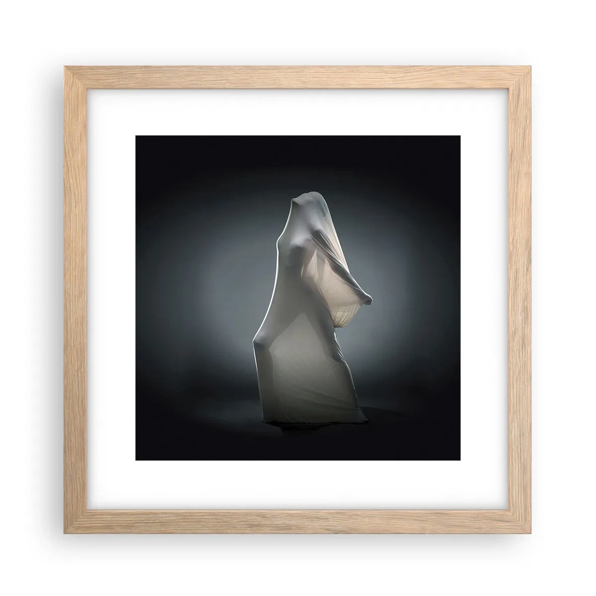 Poster in cornice rovere chiaro - Desideri nascosti - 30x30 cm