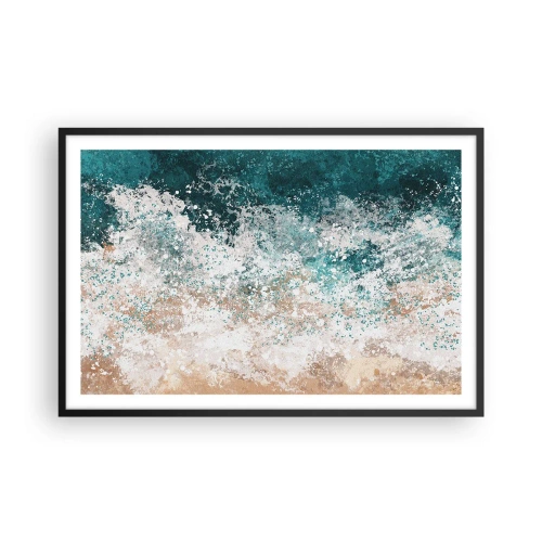 Poster in cornice nera - Storie di mare - 91x61 cm