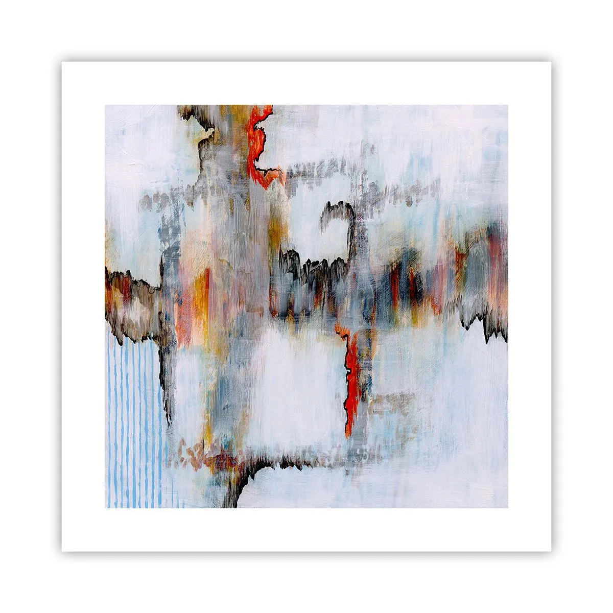 Poster - Scritto sull'acqua - 40x40 cm