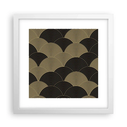 Poster in cornice bianca - Unità nella molteplicità - 30x30 cm