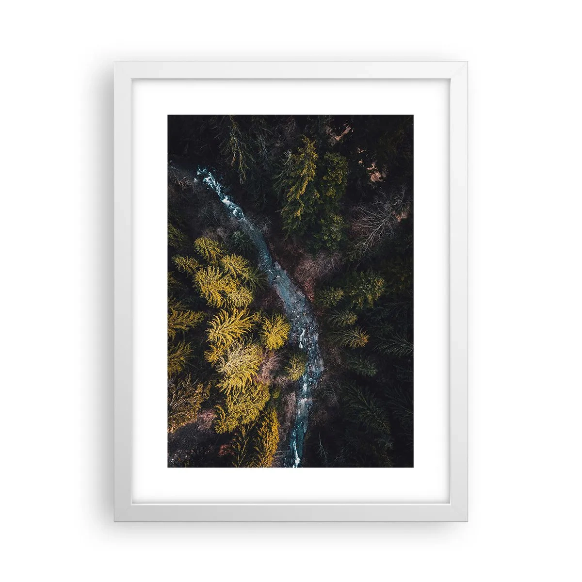 Poster in cornice bianca - Sempre più veloce - 30x40 cm