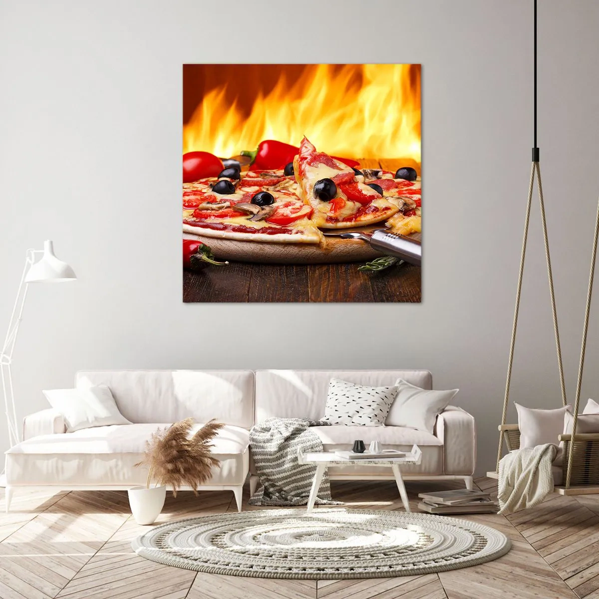 Quadro su tela - Stampe su Tela - From Italy with love - 30x30 cm