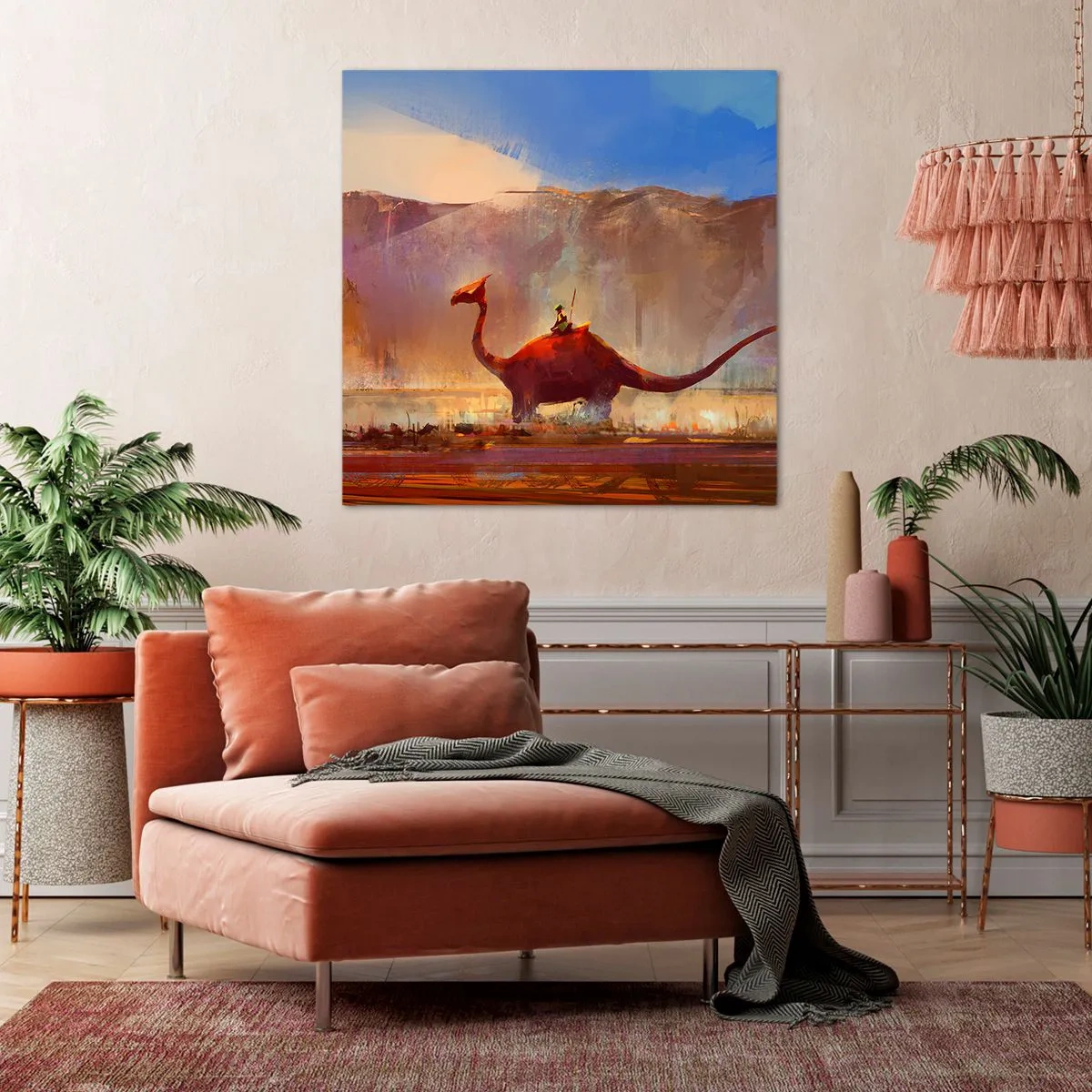 Quadro su tela - Stampe su Tela - Se non si fossero estinti - 70x70 cm