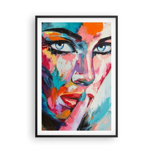 Poster in cornice nera - Il nostro primo segreto - 61x91 cm