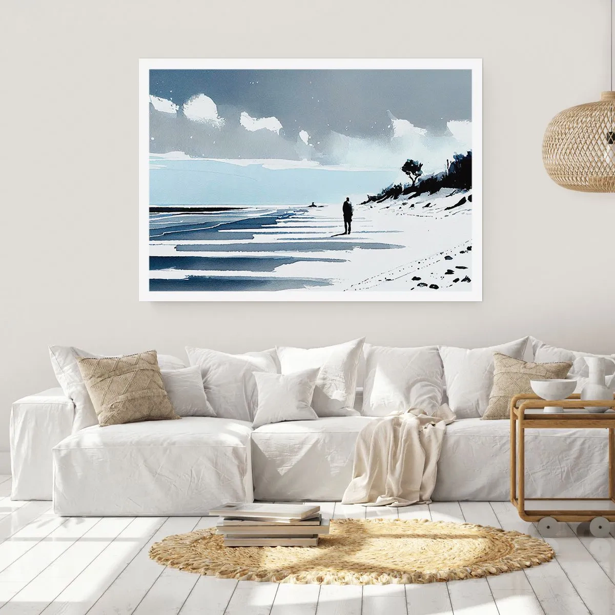 Poster - Solo con se stesso - 70x50 cm