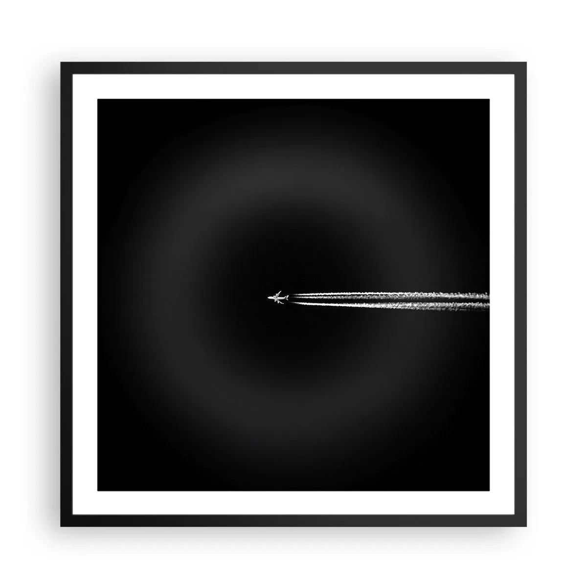 Poster in cornice nera - In un'altra dimensione - 60x60 cm