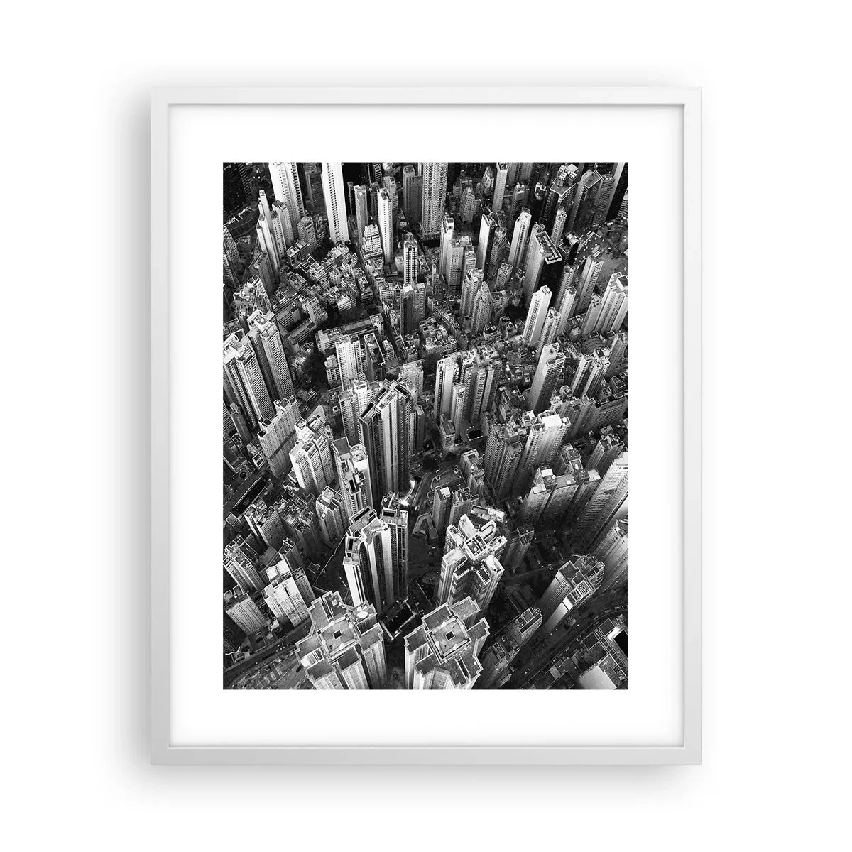 Poster in cornice bianca - Ancora più in alto - 40x50 cm