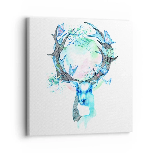 Quadro su tela - Stampe su Tela - La forza e la delicatezza della natura - 30x30 cm