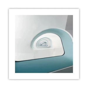 Poster - Blu fino in fondo - 40x40 cm