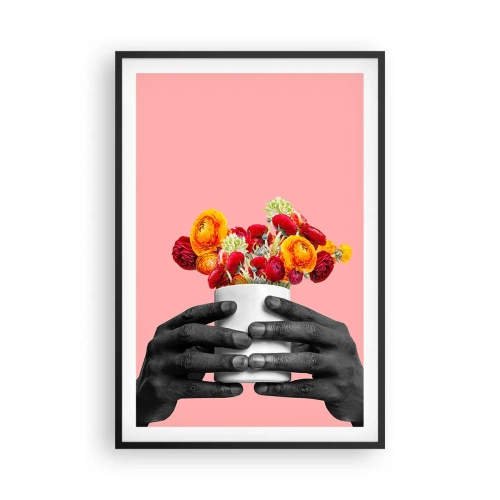 Poster in cornice nera - Apoteosi di vita - 61x91 cm