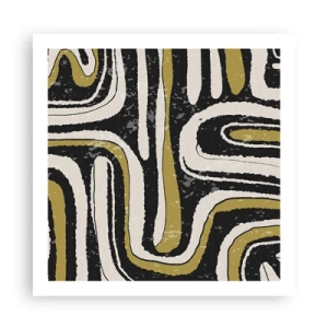 Poster - Composizione: strade e vicoli - 60x60 cm