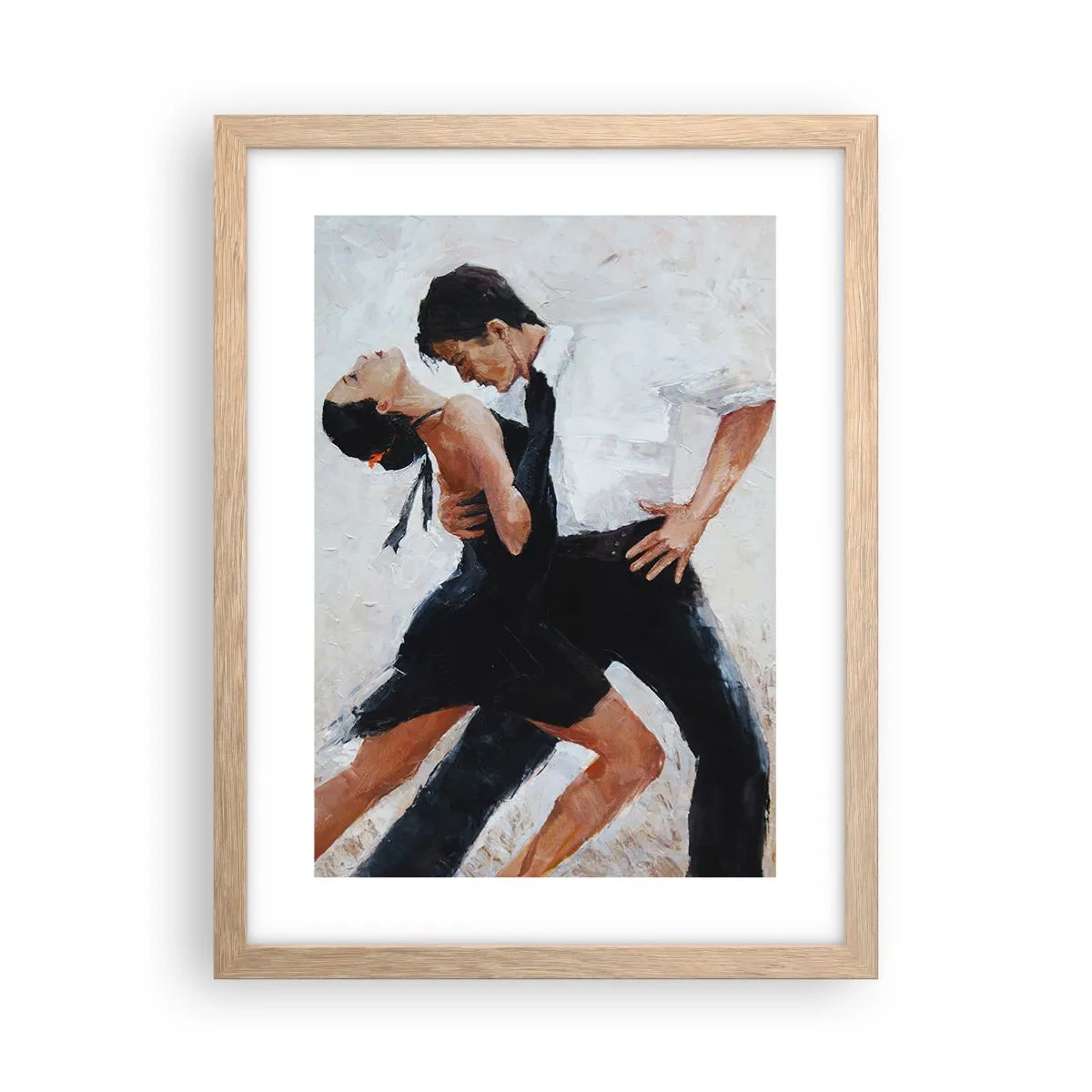Poster in cornice rovere chiaro - Il tango dei miei sogni - 30x40 cm
