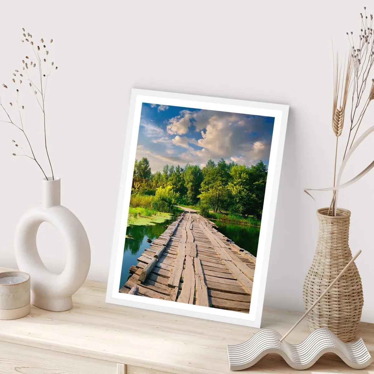 Poster in cornice bianca - Estate, estate ovunque - 61x91 cm