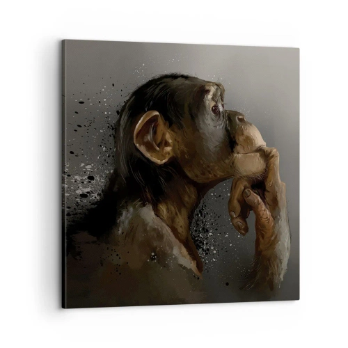 Quadro su tela - Stampe su Tela - Sicuramente un pensatore - 60x60 cm