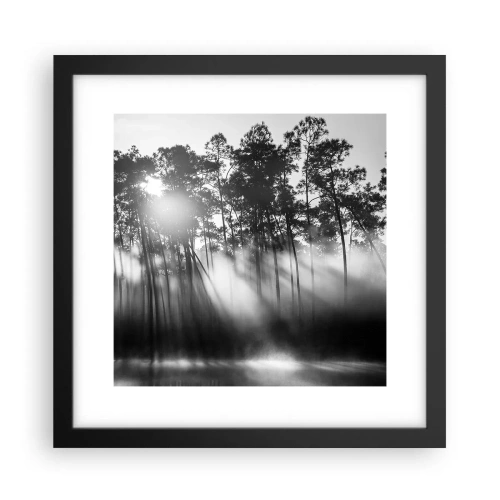 Poster in cornice nera - Sole irrefrenabile - 30x30 cm