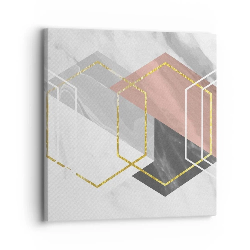 Quadro su tela - Stampe su Tela - Composizione a catena - 30x30 cm