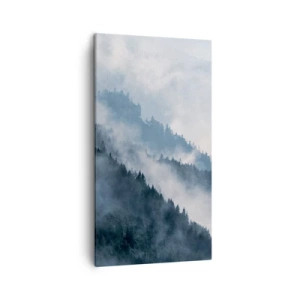 Quadro su tela - Stampe su Tela - La mistica dei monti - 45x80 cm