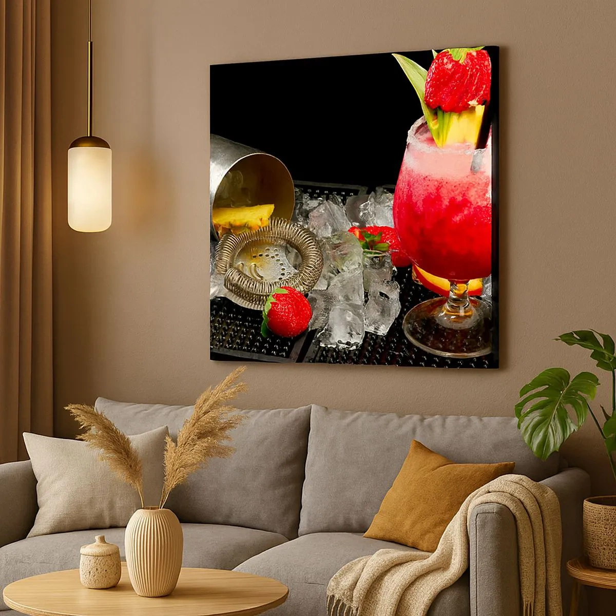 Quadro su tela - Stampe su Tela - Incantare il gusto - 30x30 cm