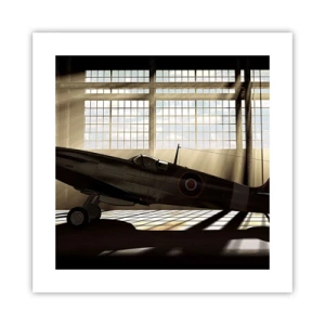 Poster - Il riposo del guerriero - 40x40 cm
