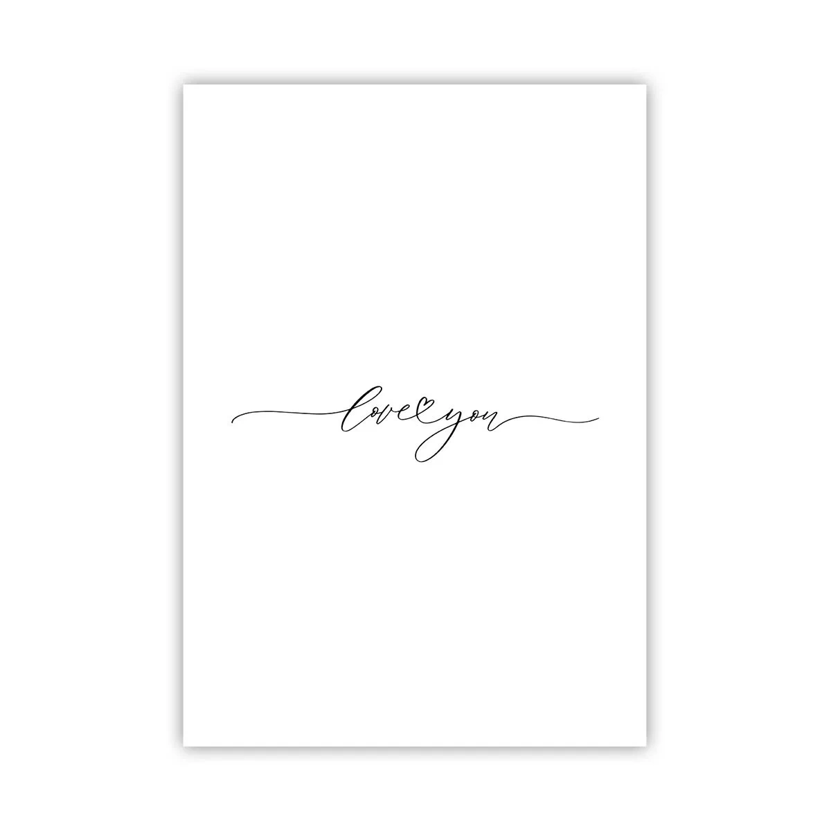 Poster - Bianco e nero - 70x100 cm