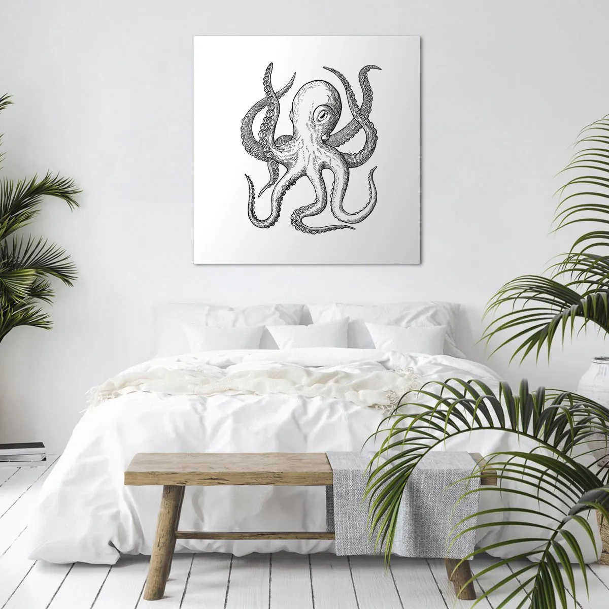 Quadro su tela - Stampe su Tela - Ballando con le onde - 60x60 cm