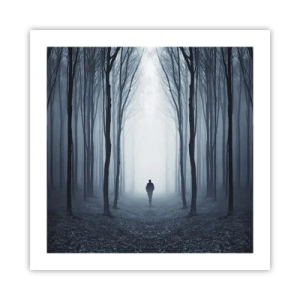 Poster - E tutto è semplice e chiaro - 50x50 cm