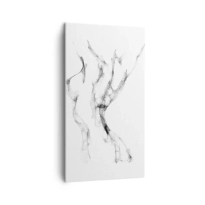 Quadro su tela - Stampe su Tela - Bella e forte - 45x80 cm