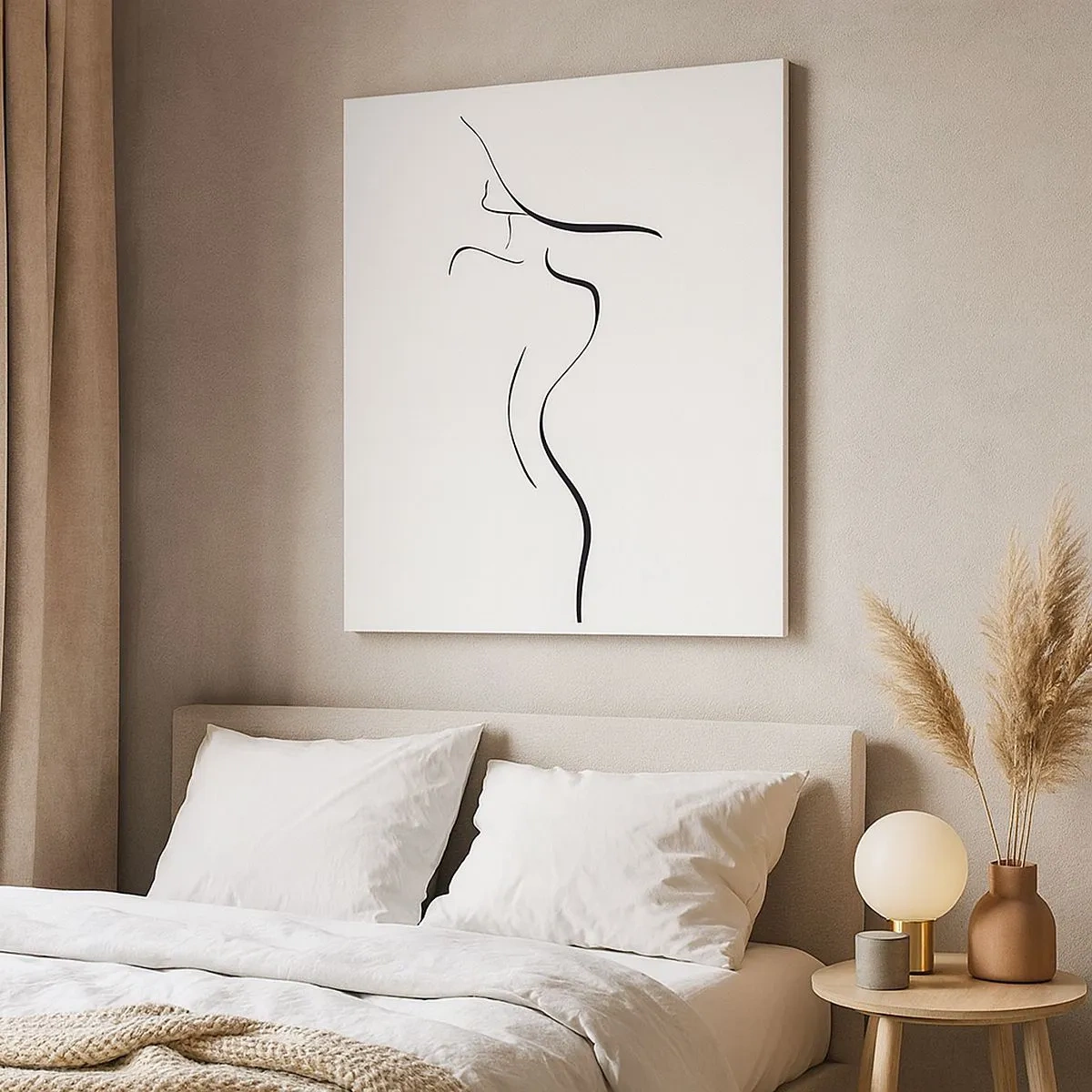 Quadro su tela - Stampe su Tela - Inafferrabile come un'onda - 30x30 cm