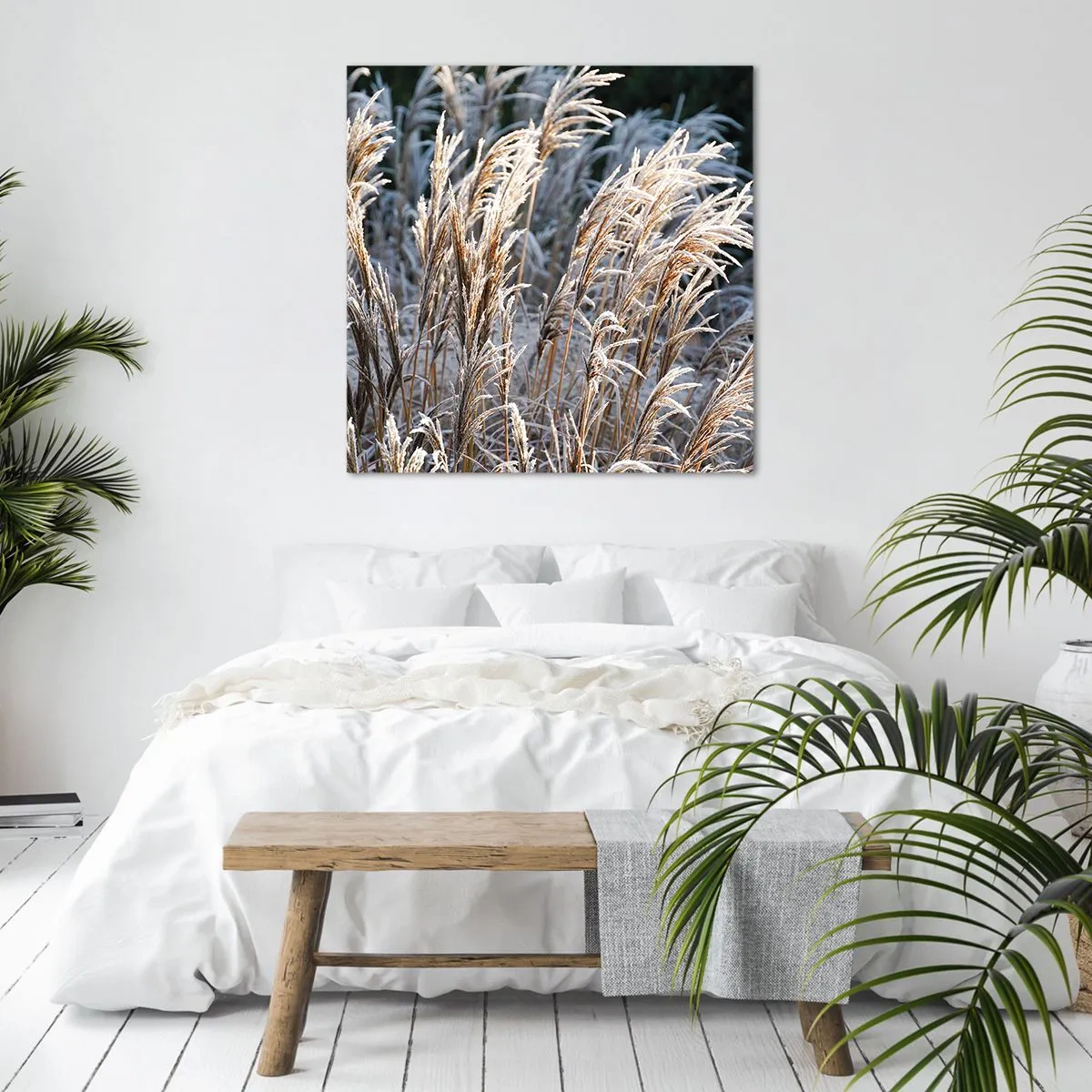 Quadro su tela - Stampe su Tela - Vestite di brina - 70x70 cm