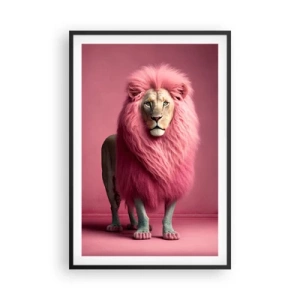 Poster in cornice nera - E non mette più paura - 61x91 cm