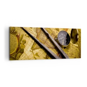 Quadro su tela - Stampe su Tela - Dove sono questi tesori? - 100x40 cm