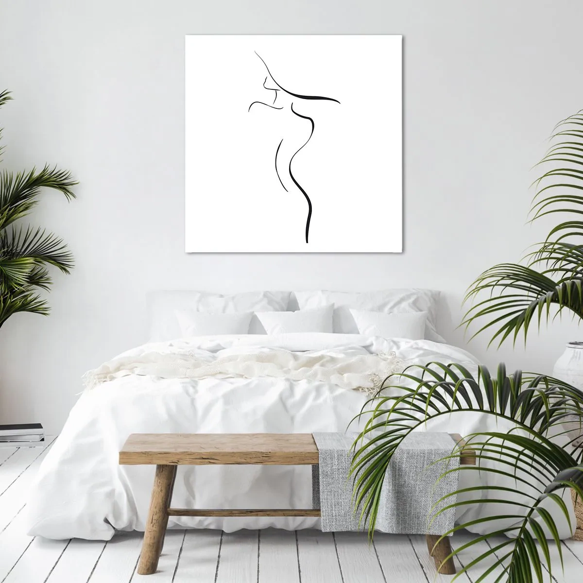 Quadro su tela - Stampe su Tela - Inafferrabile come un'onda - 70x70 cm