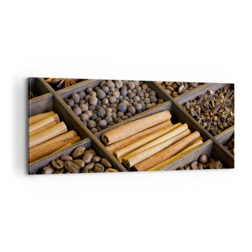 Quadro su tela - Stampe su Tela - Il tesoro degli aromi - 100x40 cm