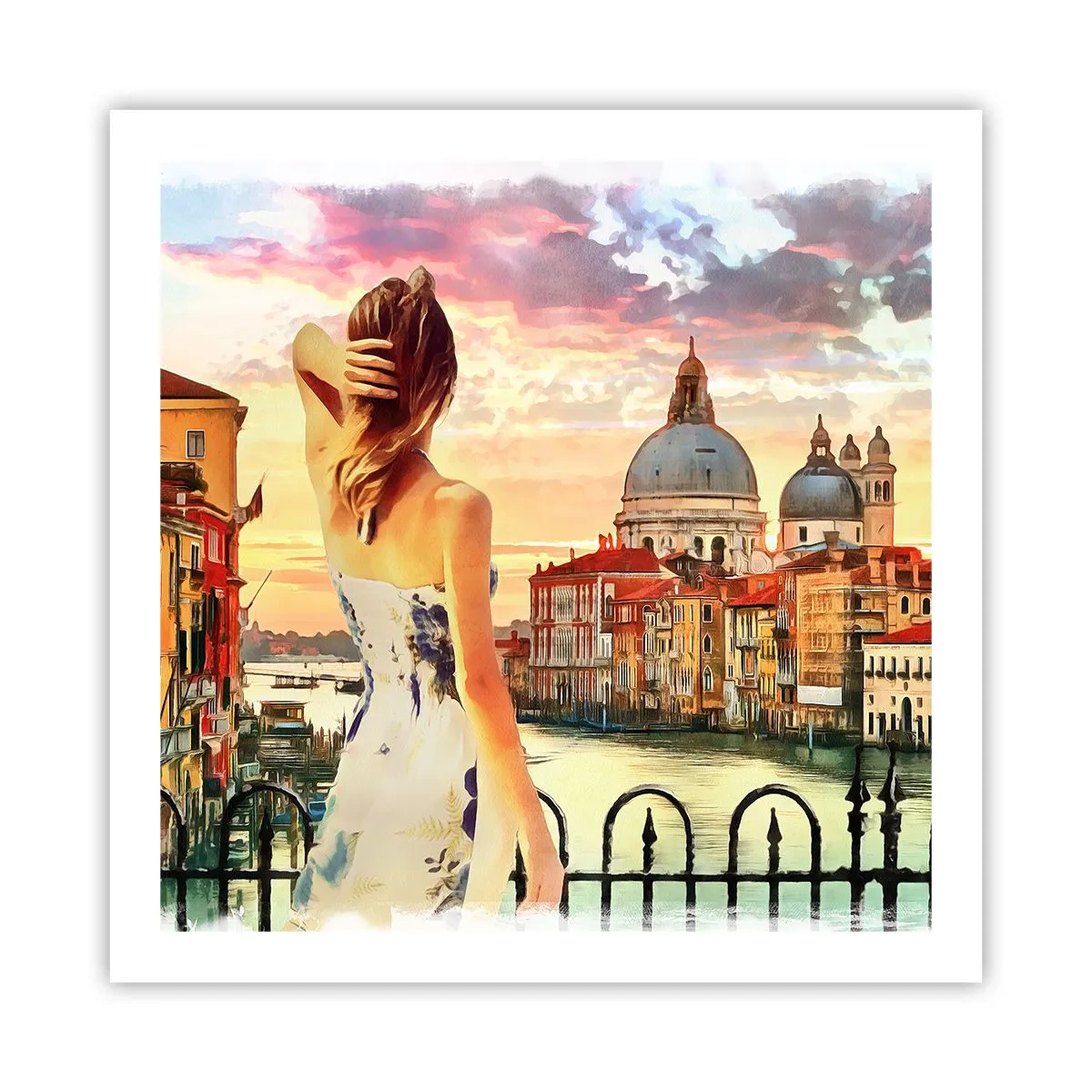 Poster - Se un'avventura allora solo a... - 60x60 cm