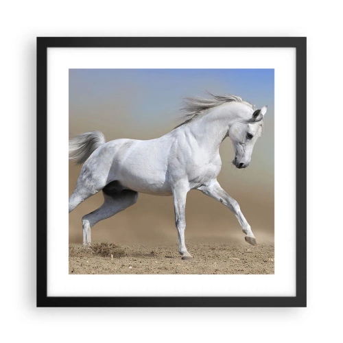 Poster in cornice nera - La più bella favola araba - 40x40 cm