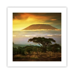 Poster - Il sogno del viaggiatore - 40x40 cm