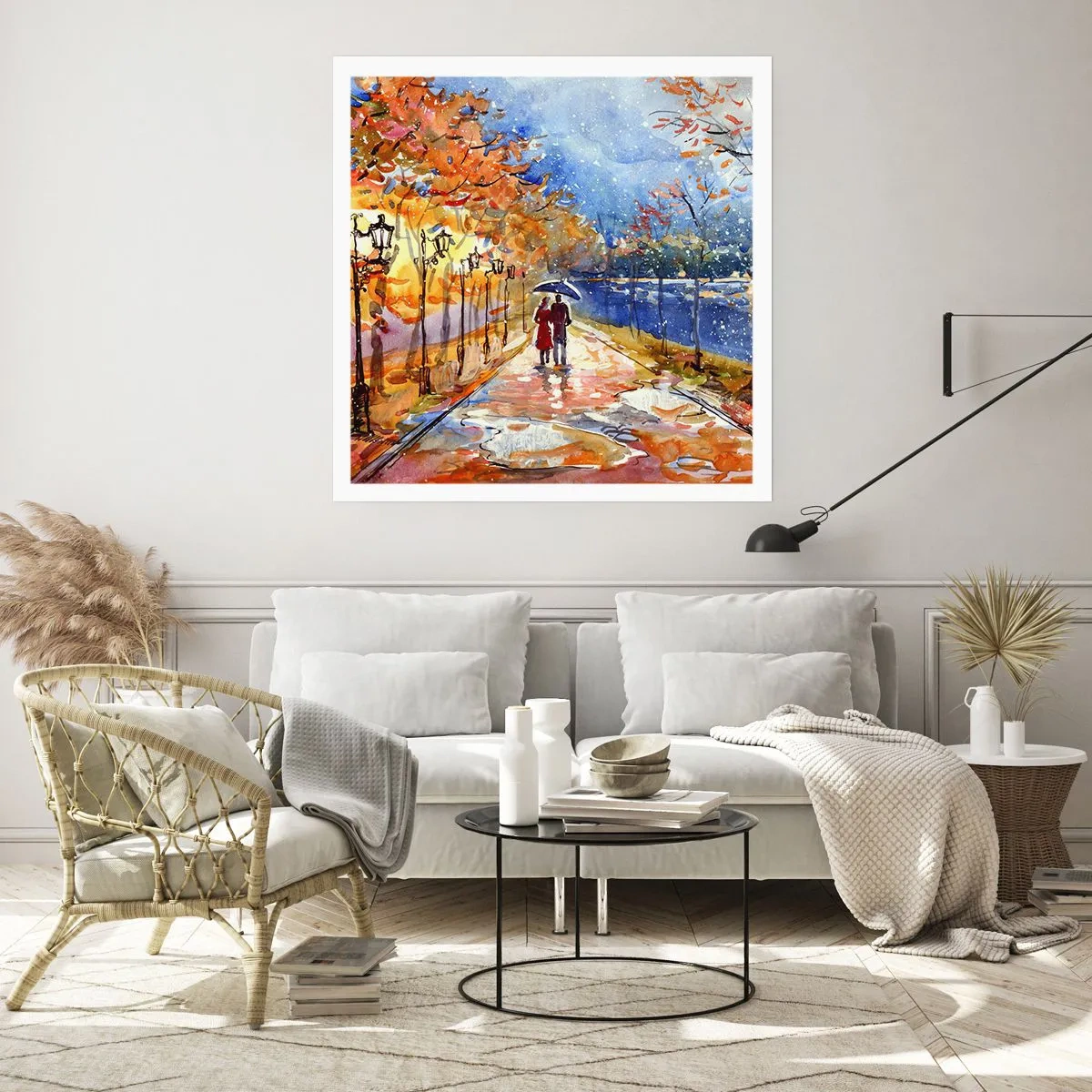 Poster - Insieme fino ai confini del tempo - 30x30 cm