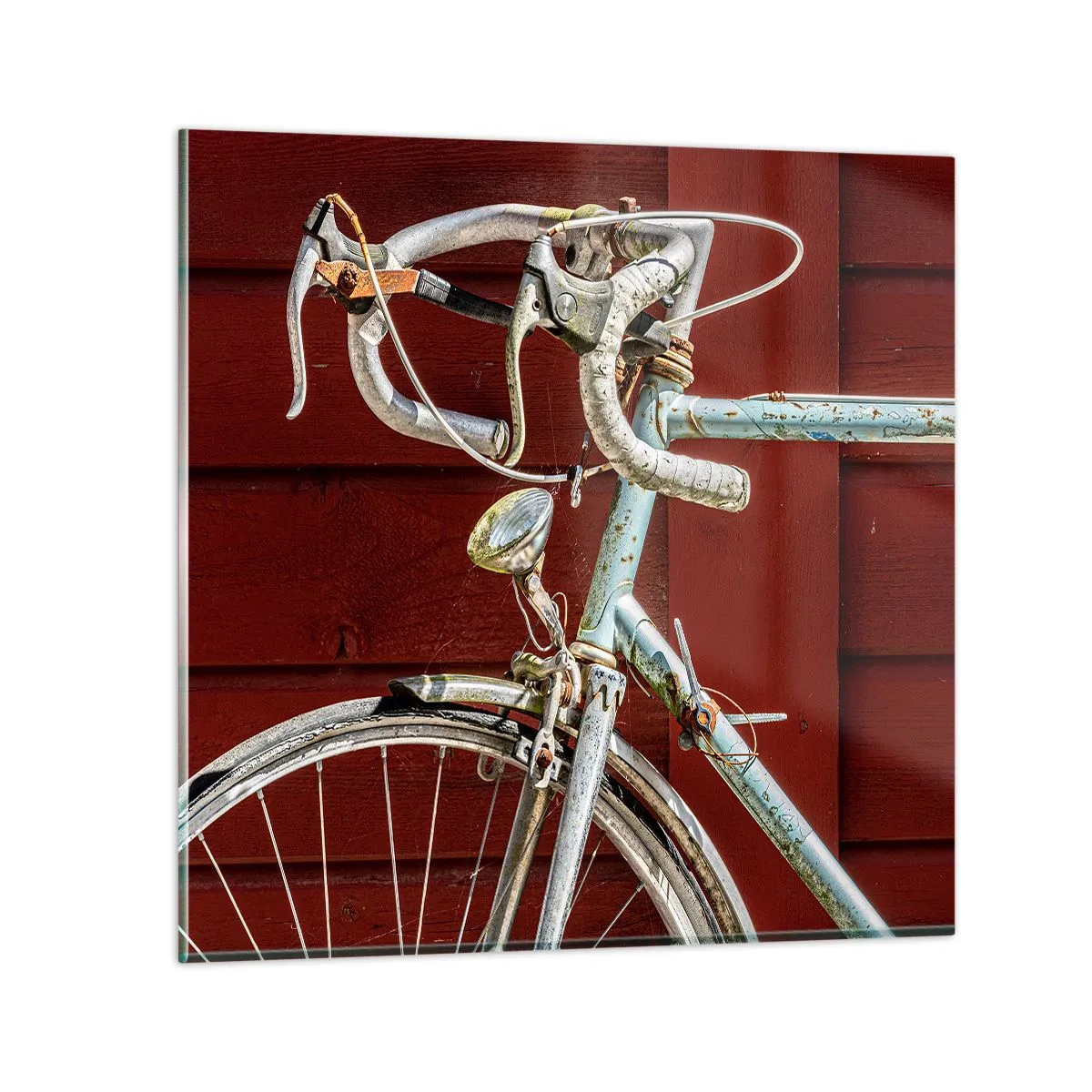 Quadro su vetro - Creata per la vittoria - 30x30 cm