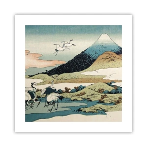 Poster - Nello spirito giapponese - 40x40 cm