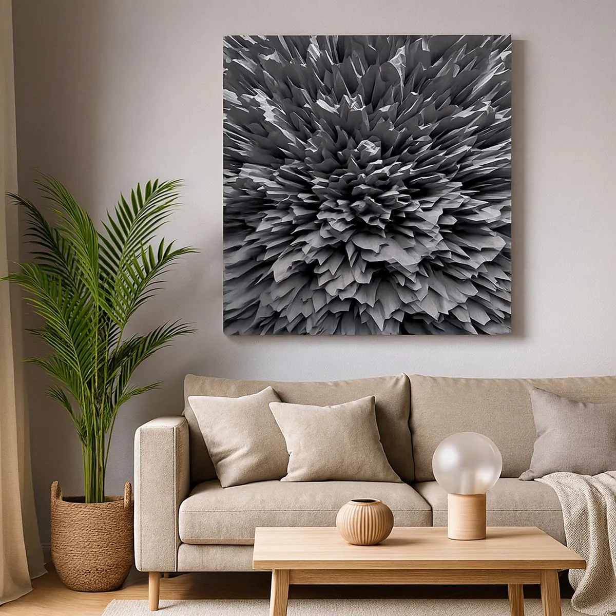 Quadro su tela - Stampe su Tela - Spigolosità massima - 30x30 cm