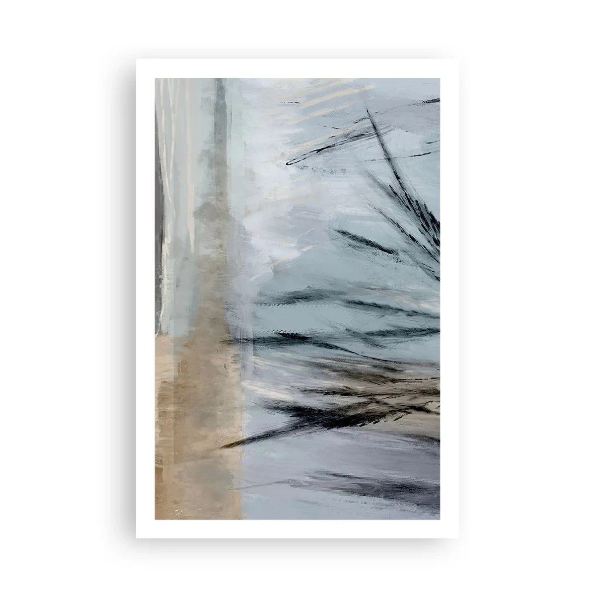 Poster - Campi d'inverno - 61x91 cm