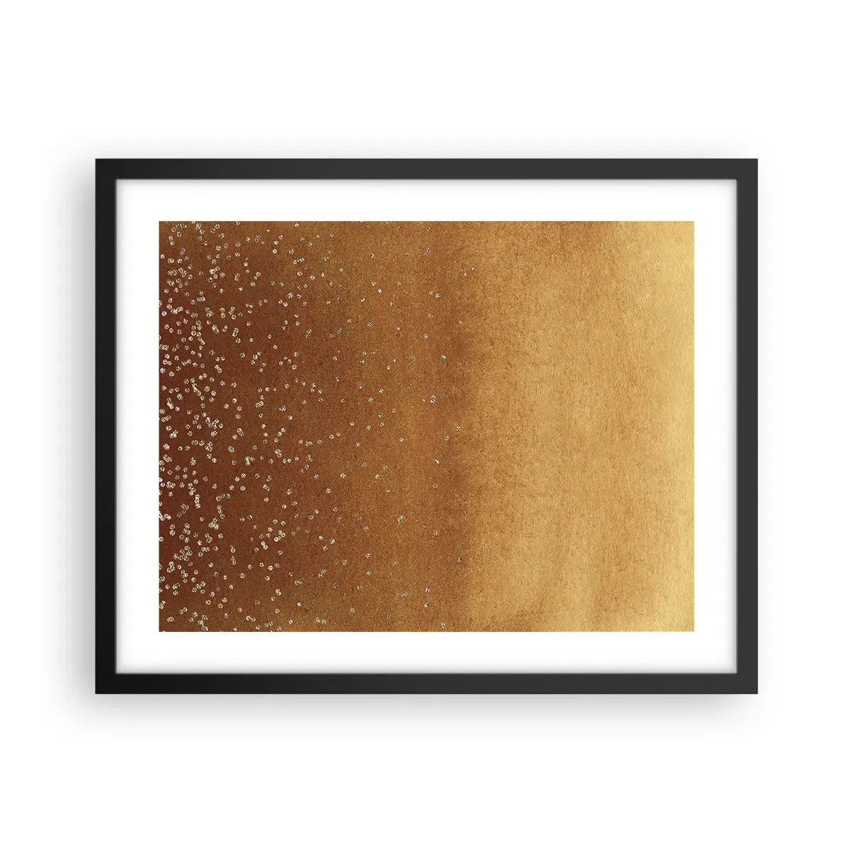 Poster in cornice nera - La nascita della luce - 50x40 cm