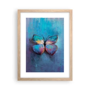 Poster in cornice rovere chiaro - In tutta la bellezza - 30x40 cm