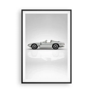 Poster in cornice nera - Promessa di divertimento - 61x91 cm