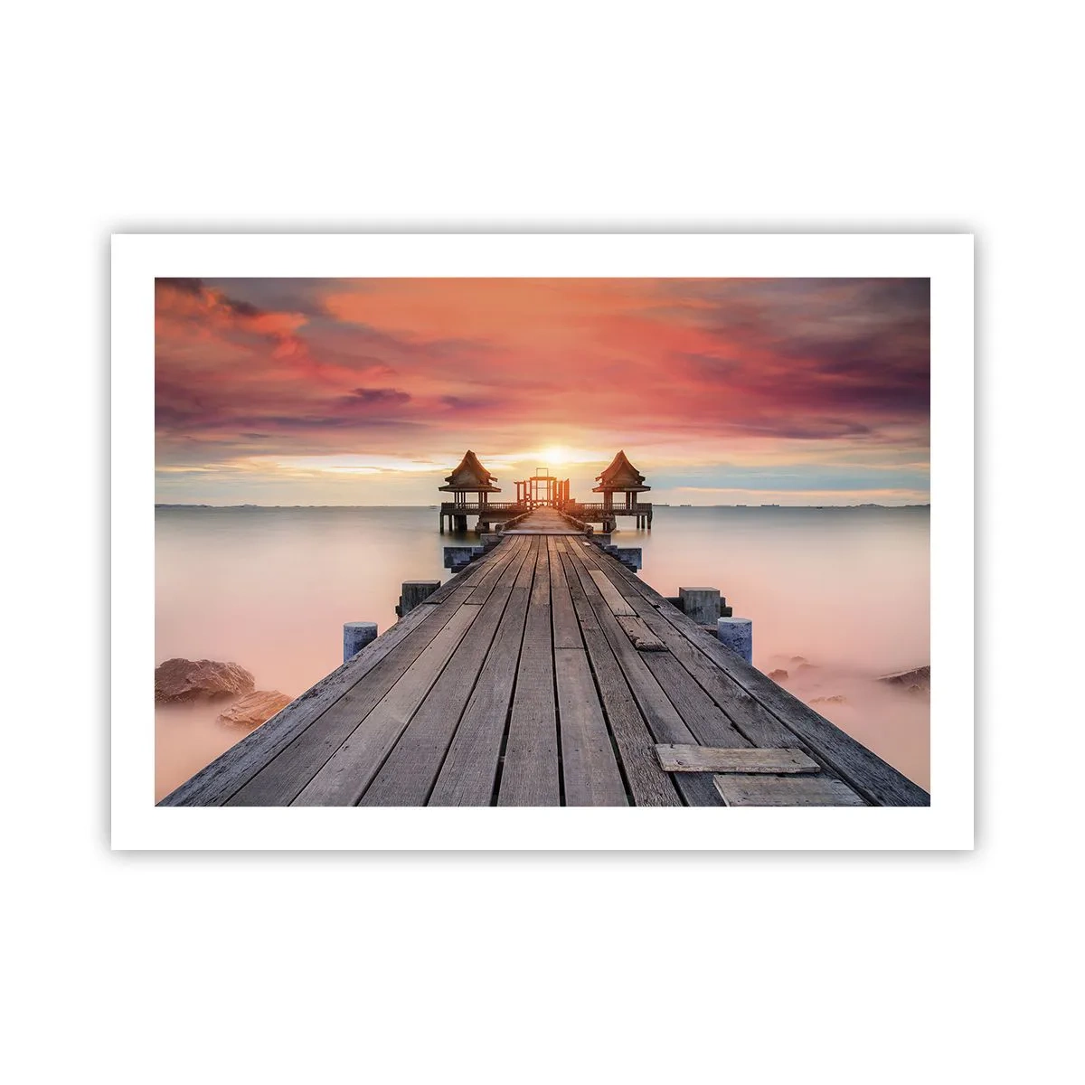 Poster - Tramonto d'oriente - 70x50 cm