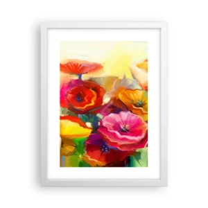 Poster in cornice bianca - Non solo rossi - 30x40 cm